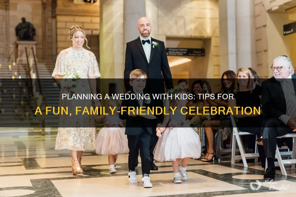 how to plan a wedding with kids