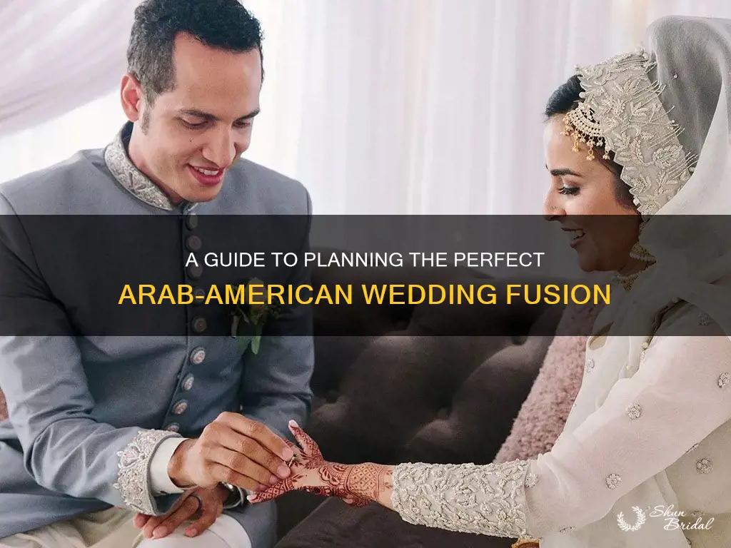 how to plan an arab american wedding