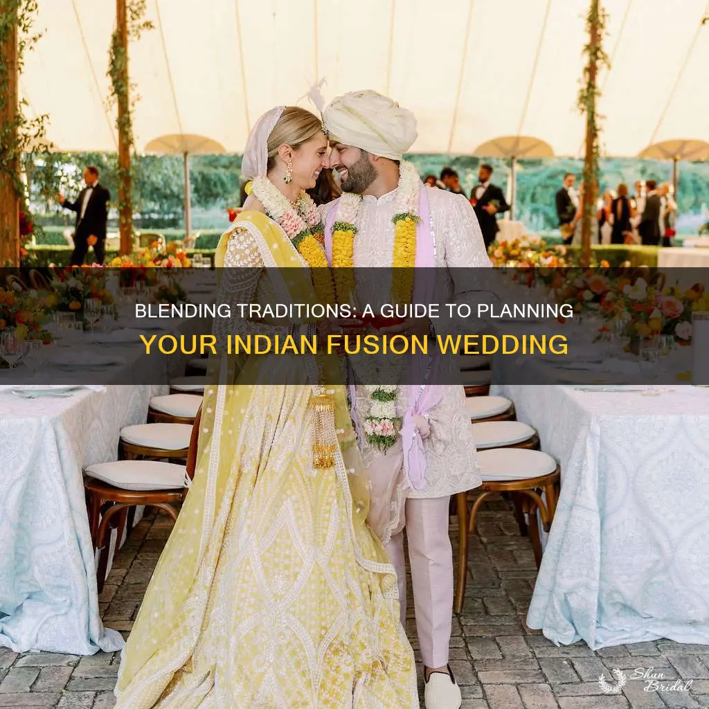 how to plan an indian fusion wedding