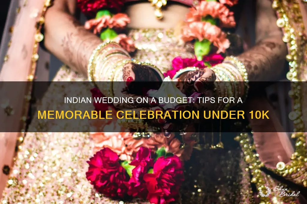 how to plan an indian wedding under 10000