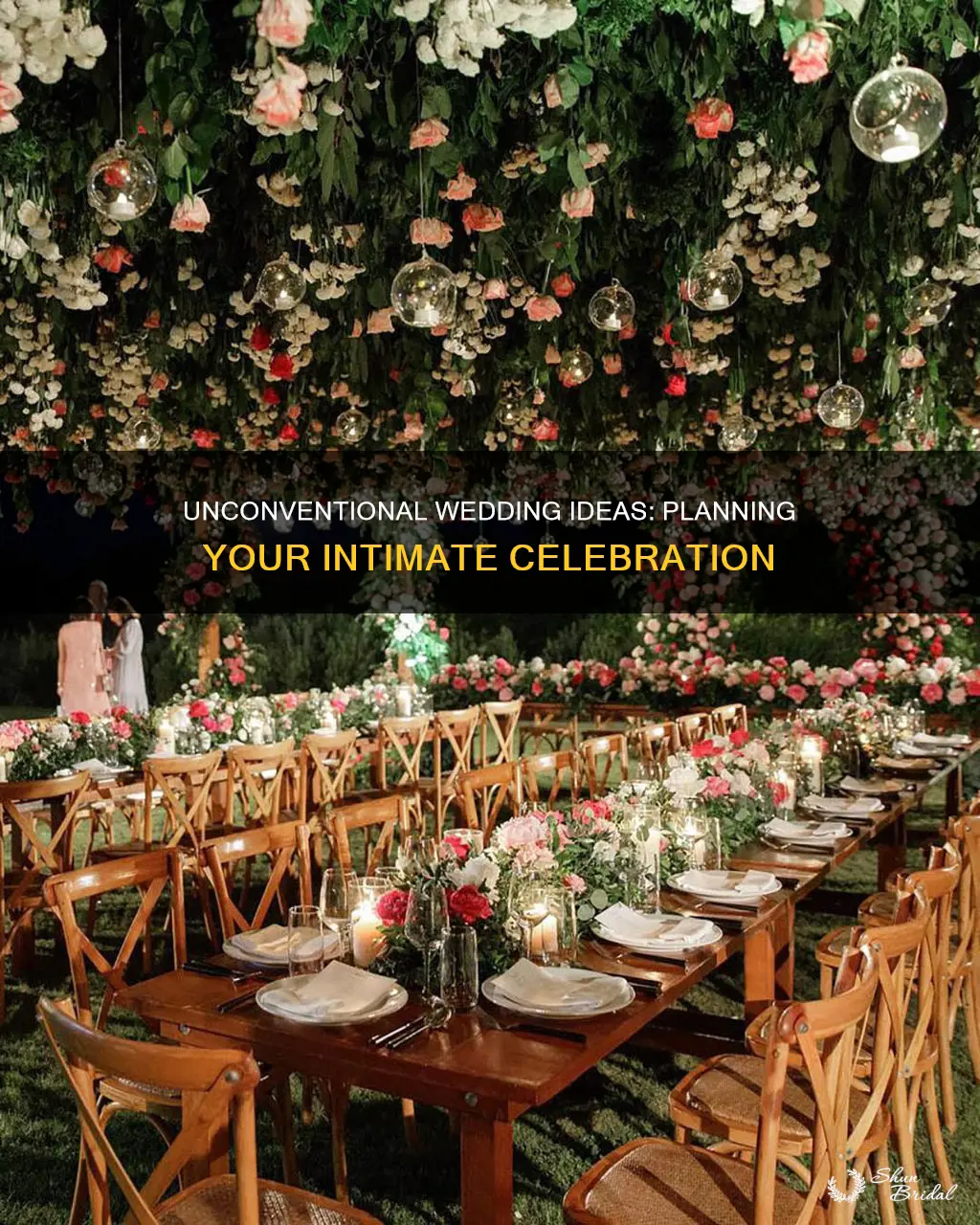 how to plan an informal wedding