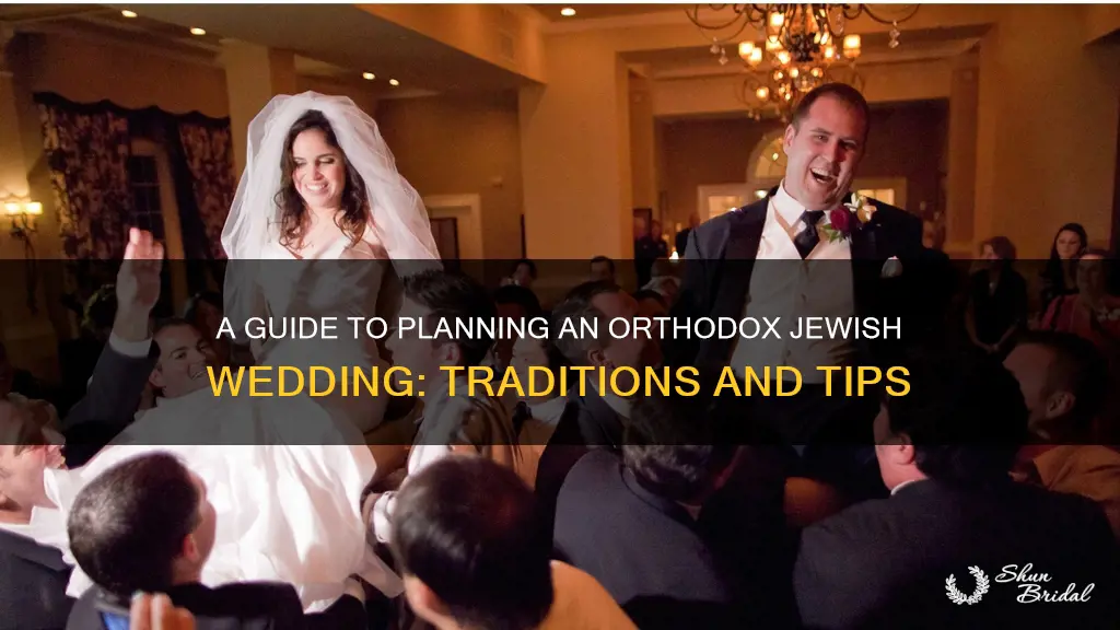 how to plan an orthodox jewish wedding