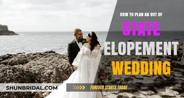 Elopement Wedding Guide: Planning a Memorable Out-of-State Celebration