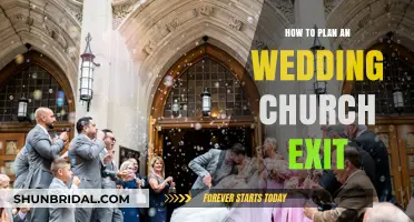 Stepping Out in Style: A Guide to Church Wedding Exit Plans