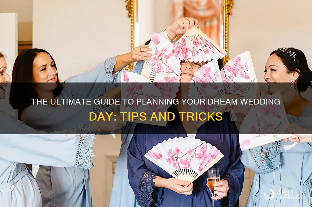 how to plan day of wedding