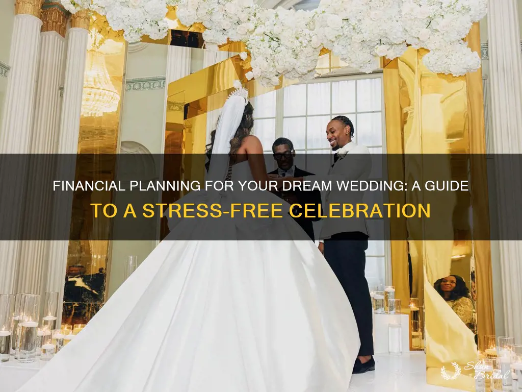 how to plan financially for a wedding