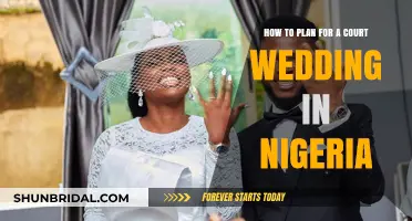 A Guide to Planning Your Nigerian Court Wedding: Tips and Tricks