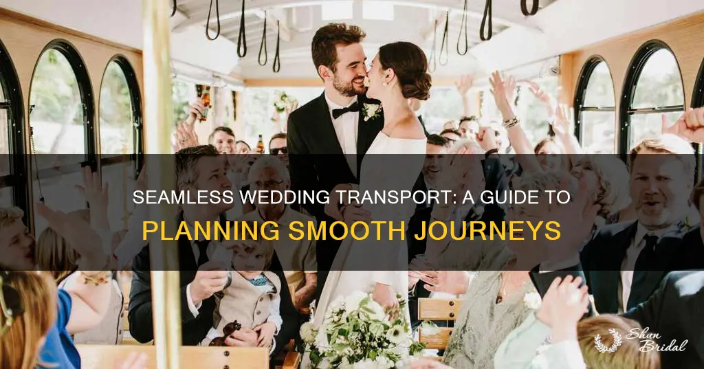 how to plan for wedding transportation