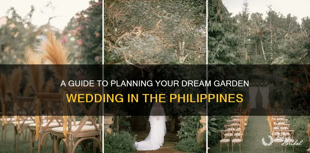 how to plan garden wedding philippines