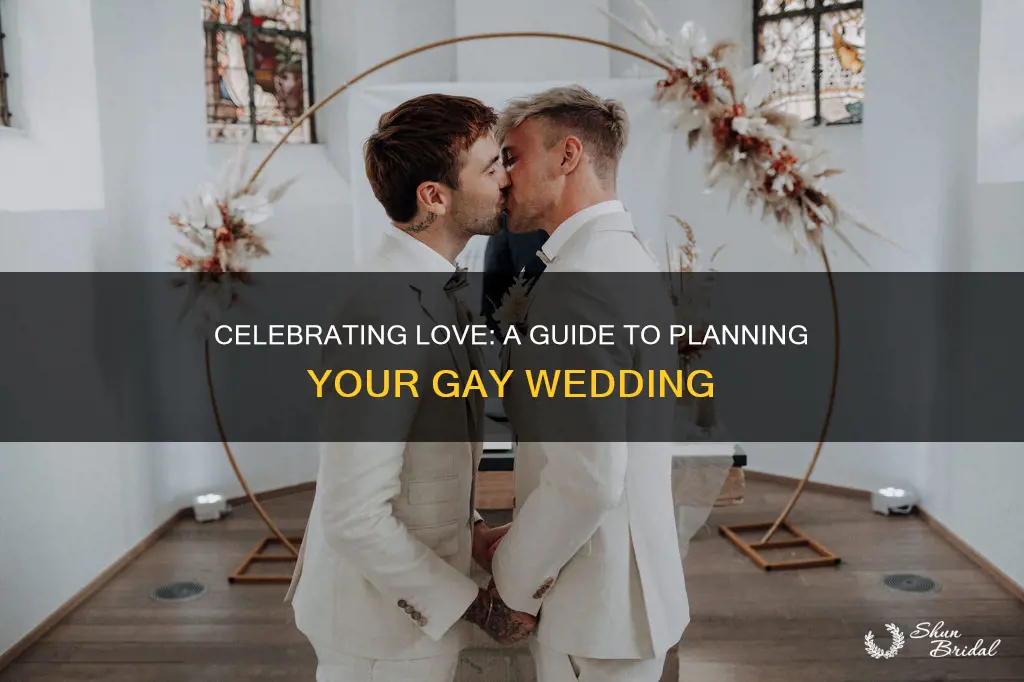 how to plan my gay wedding