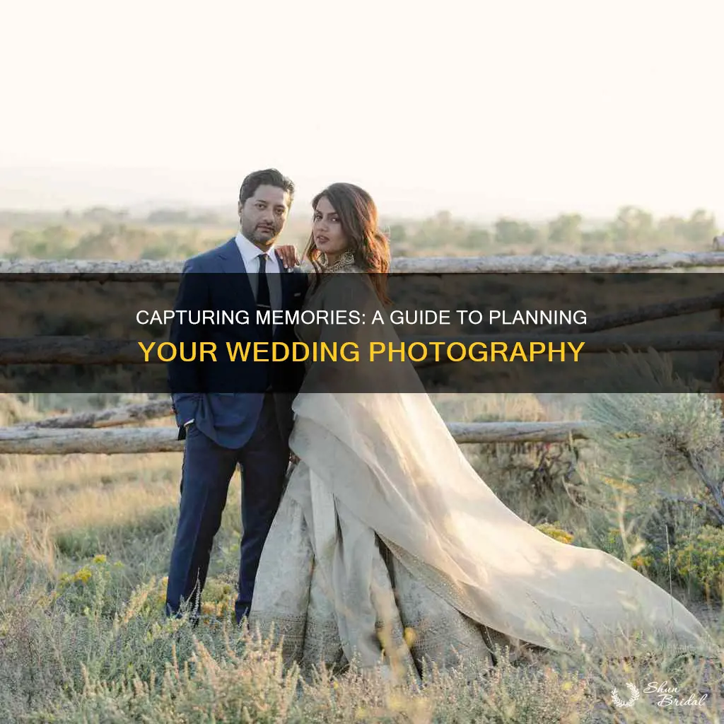 how to plan on taking wedding photod