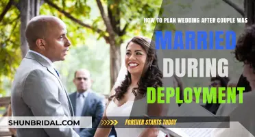 Celebrating Love: Planning a Wedding After a Deployment Marriage