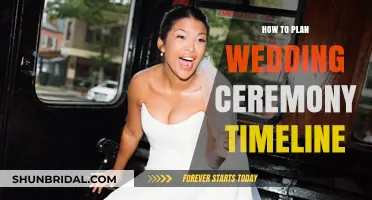 Mastering Your Wedding Day: Crafting the Perfect Ceremony Timeline
