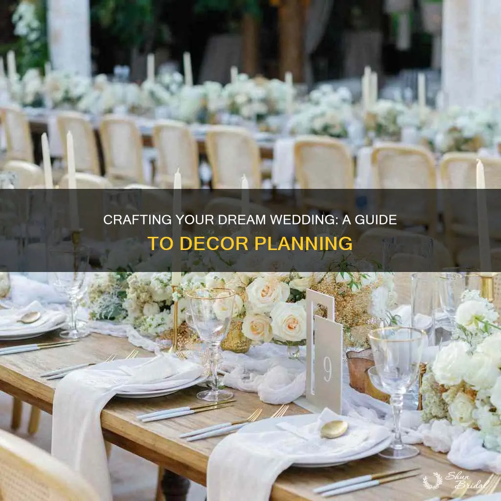 how to plan wedding decor