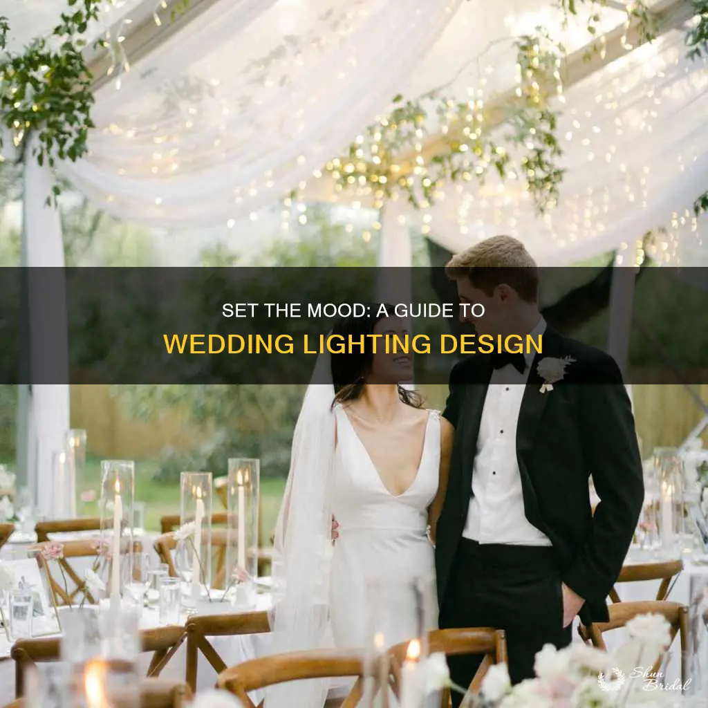 how to plan wedding lighting