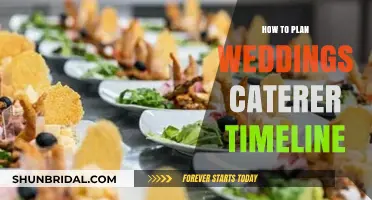 The Ultimate Guide to Planning Your Wedding Catering Timeline