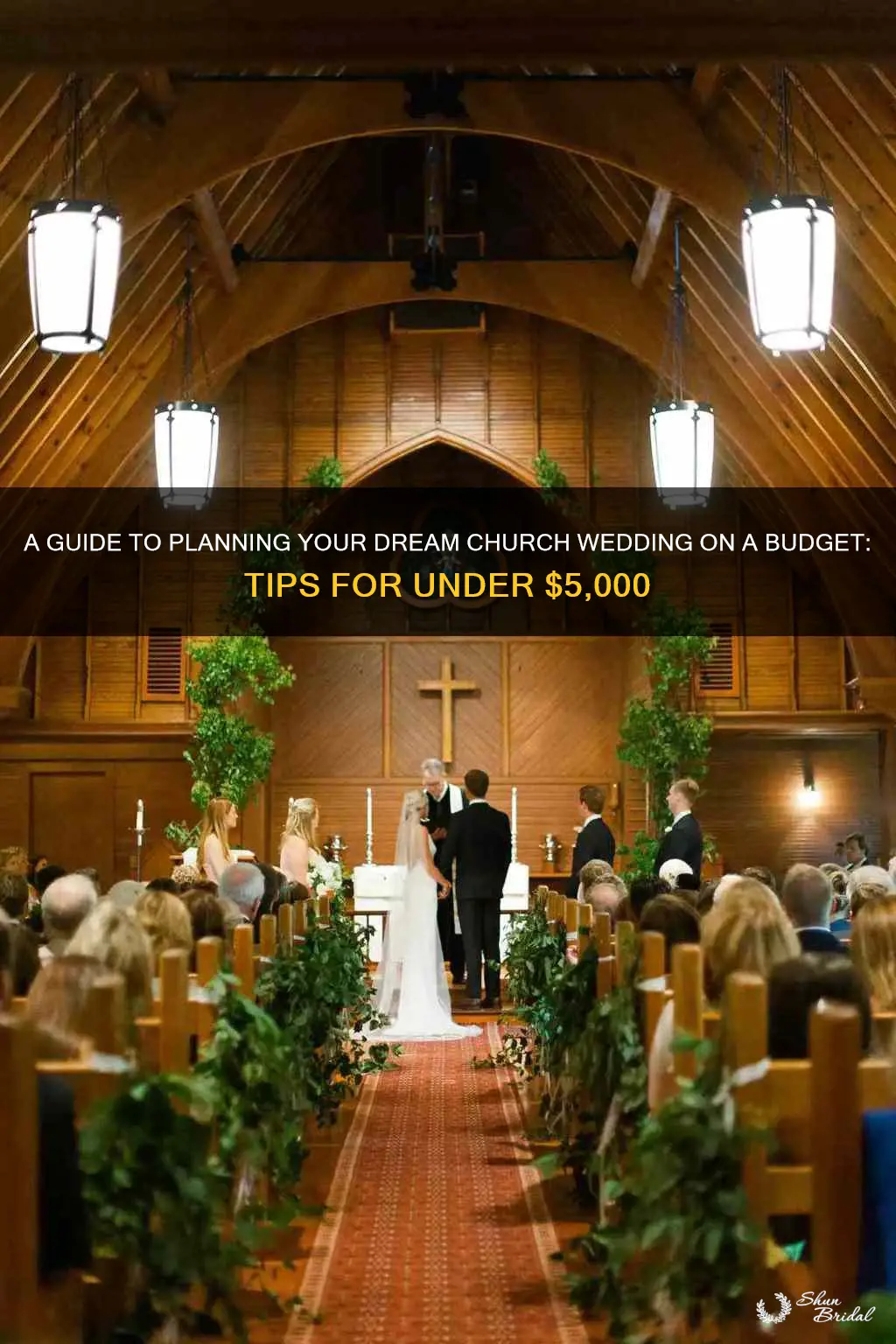 how to plan your church wedding for under 5 000