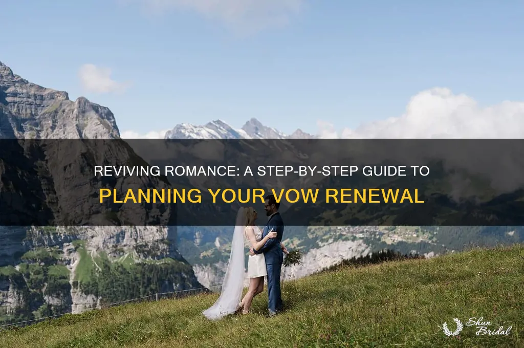 how to plan your vow renewal