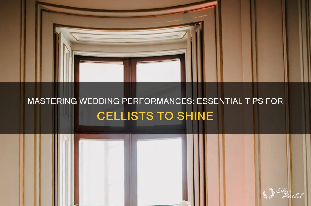 how to play a wedding for cellists
