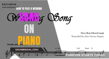 Playing Piano at a Wedding: A Beginner's Guide