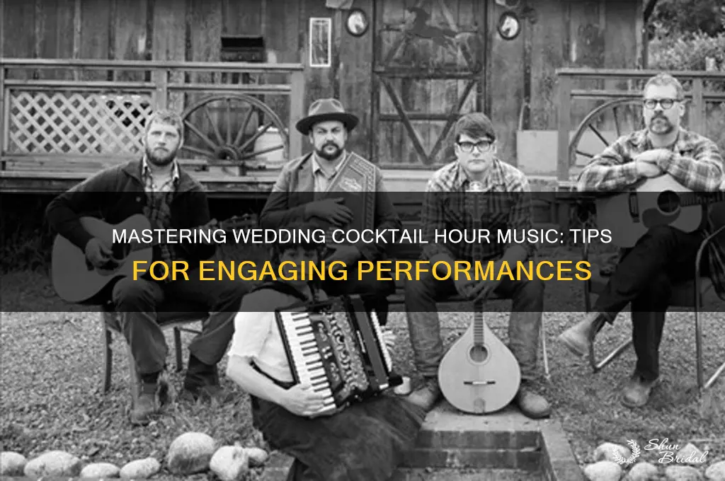 how to play at wedding cocktail hours