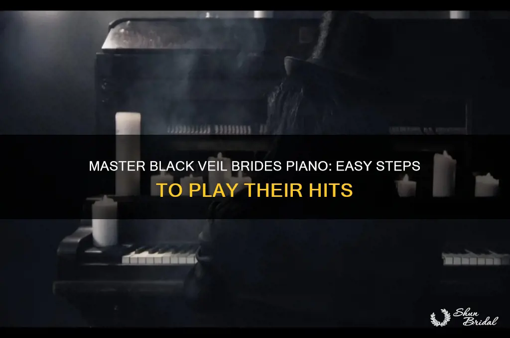 how to play black veil brides on piano