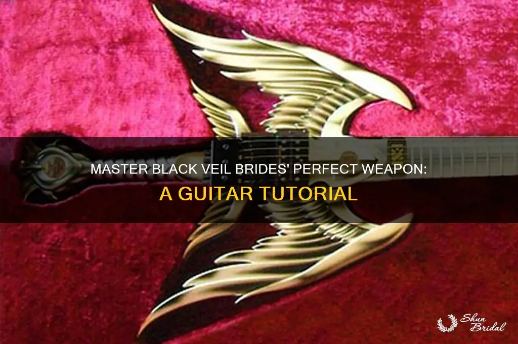 how to play black veil brides perfect weapon on guitar