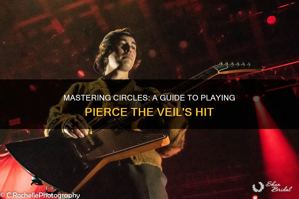 how to play circles by pierce the veil