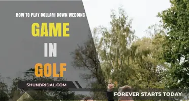 Mastering the Dollar1 Down Wedding Golf Game: Rules & Tips