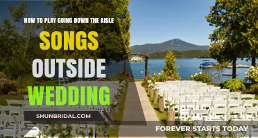Outdoor Wedding Aisle Music: Tips for Playing Songs Seamlessly