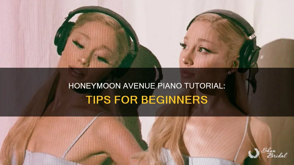 how to play honeymoon avenue on piano