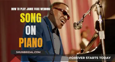 Jamie Foxx's Wedding Song: Piano Tutorial