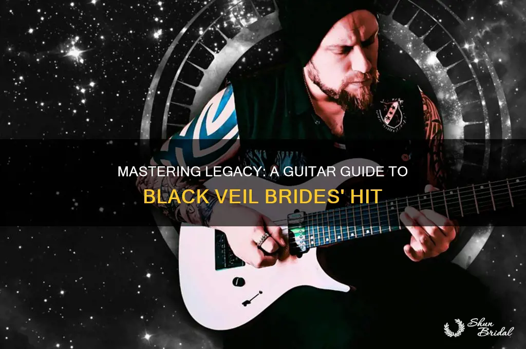 how to play legacy by black veil brides on guitar