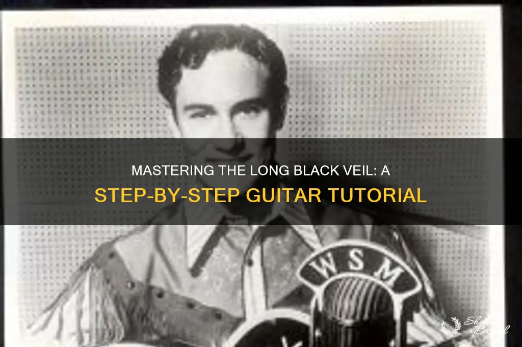 how to play long black veil