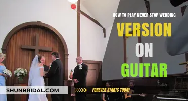 Mastering 'Never Stop' Wedding Version: Guitar Tutorial and Tips