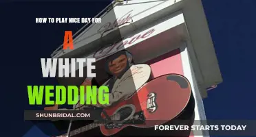 Mastering 'Nice Day for a White Wedding': Tips for Perfect Performance