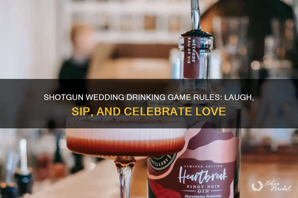 how to play shotgun wedding drinking game