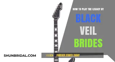 Mastering The Legacy: A Guide to Playing Black Veil Brides' Hit