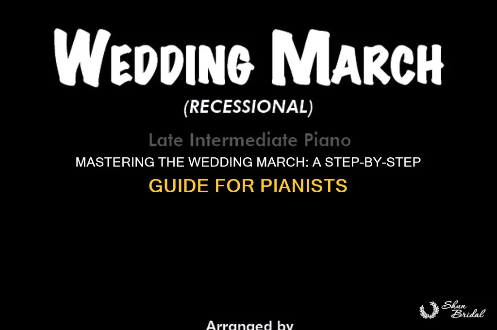 how to play the wedding march