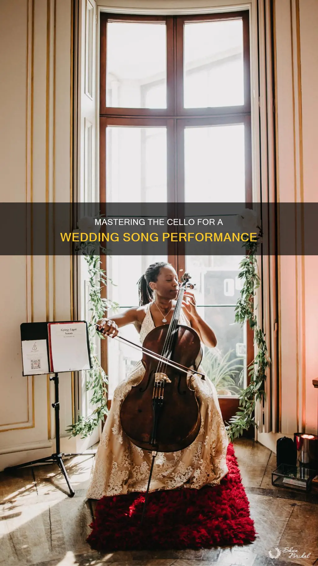 how to play the wedding song on cello