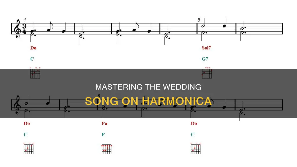 how to play the wedding song on the harmonica