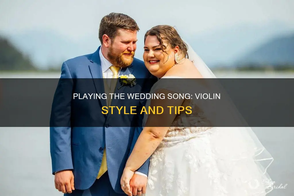 how to play the wedding song on violin