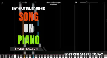Learn to Play the Twilight Wedding Song on Piano