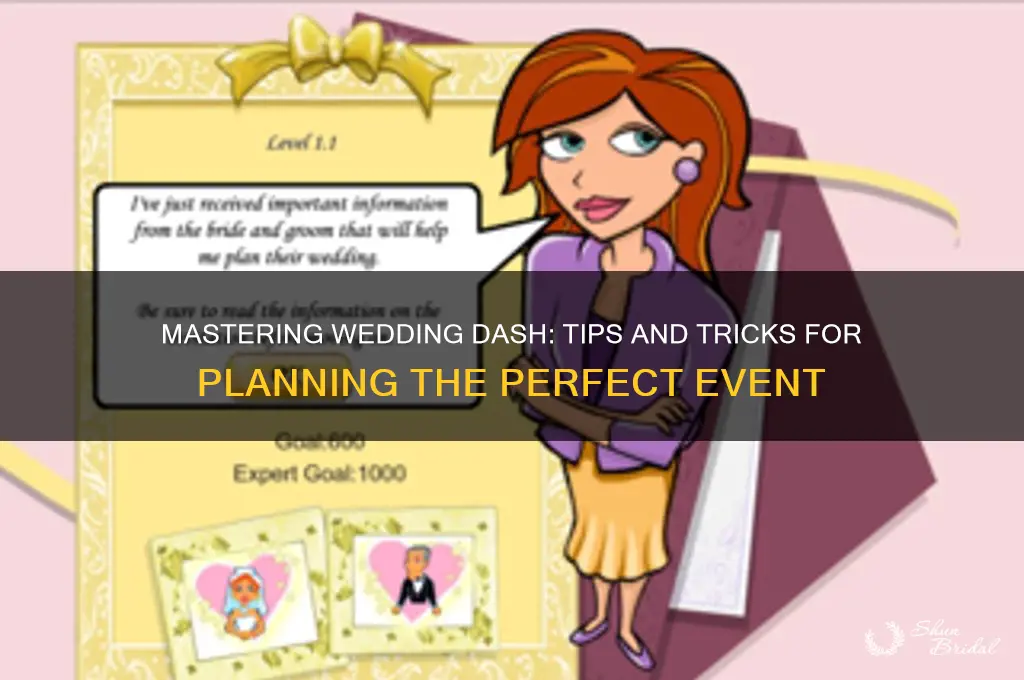 how to play wedding dash
