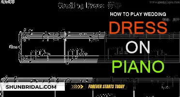 Learn to Play 'Wedding Dress' on Piano