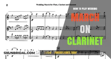 Mastering the Wedding March on Clarinet: A Step-by-Step Guide
