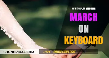 Mastering the Wedding March: A Keyboard Player's Step-by-Step Guide