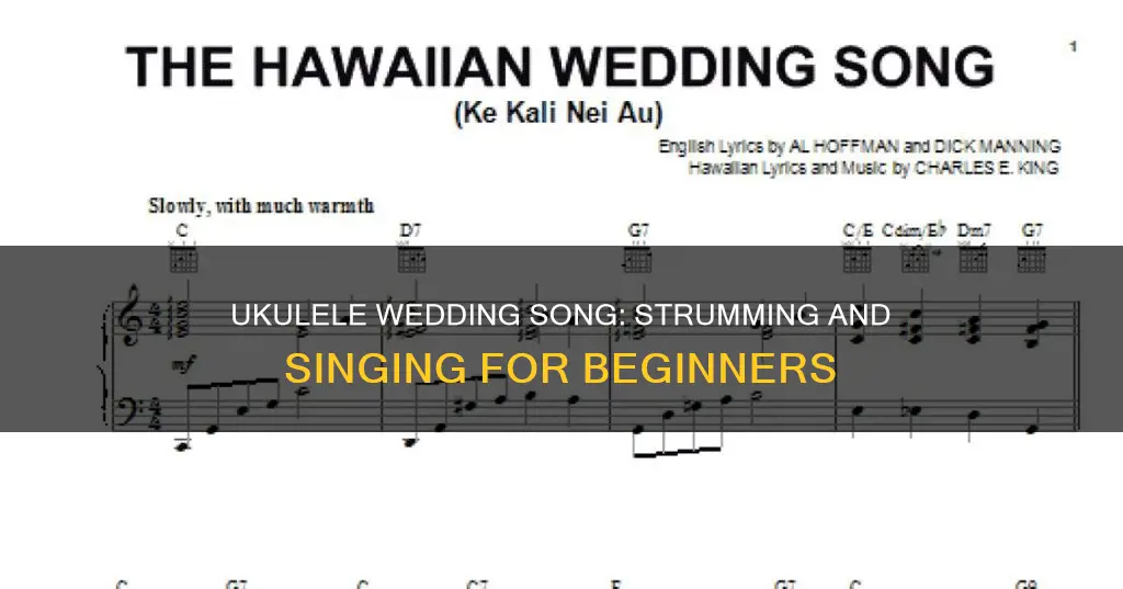 how to play wedding song on ukulele