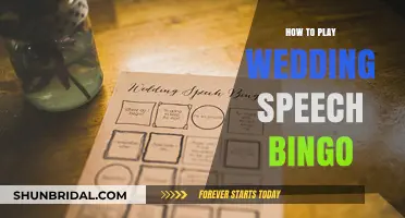 Wedding Speech Bingo: Fun Guide to Playing During Toasts