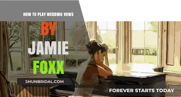 Mastering Jamie Foxx's Wedding Vows: A Step-by-Step Piano Guide